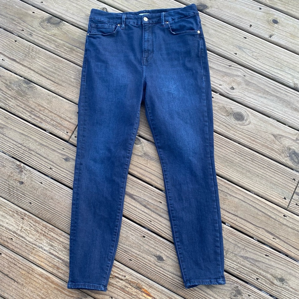 Good American Good Legs High Rise Skinny Stretch Jeans